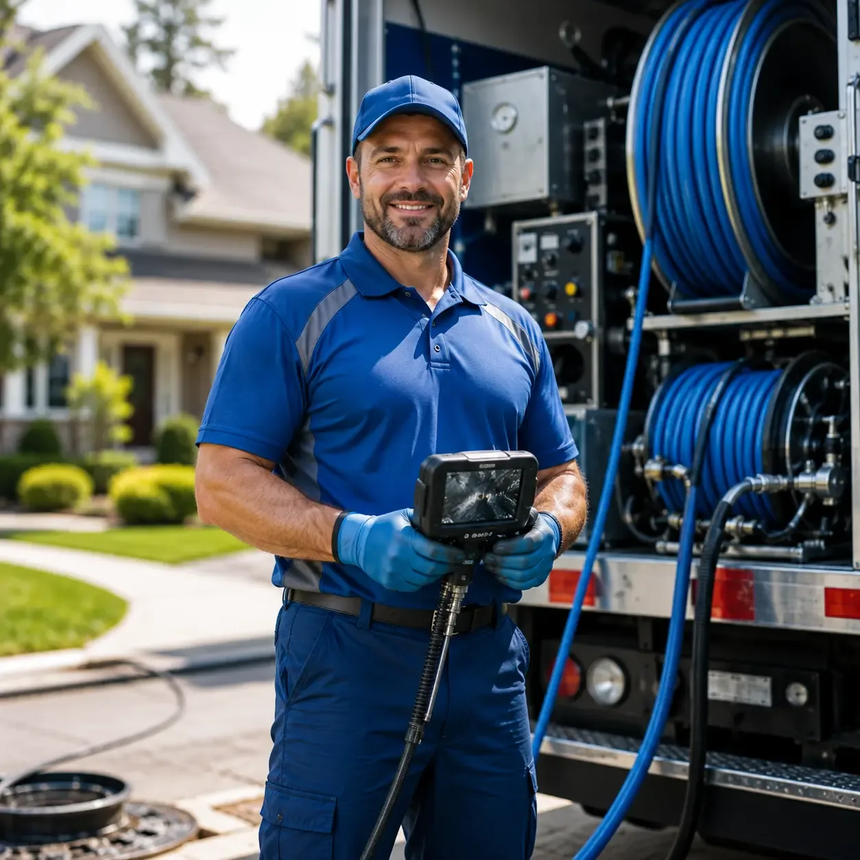 Local outdoor drain cleaning specialists in Platteville, WI